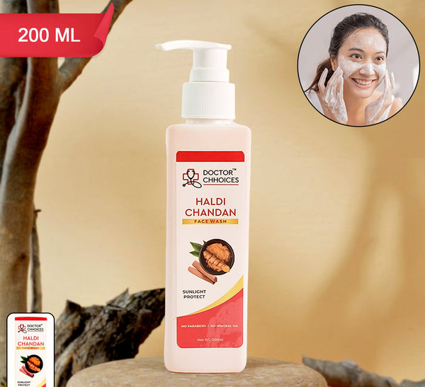 Doctor Chhoices Haldi Chandan Face Wash 200 Ml (1 Pc)