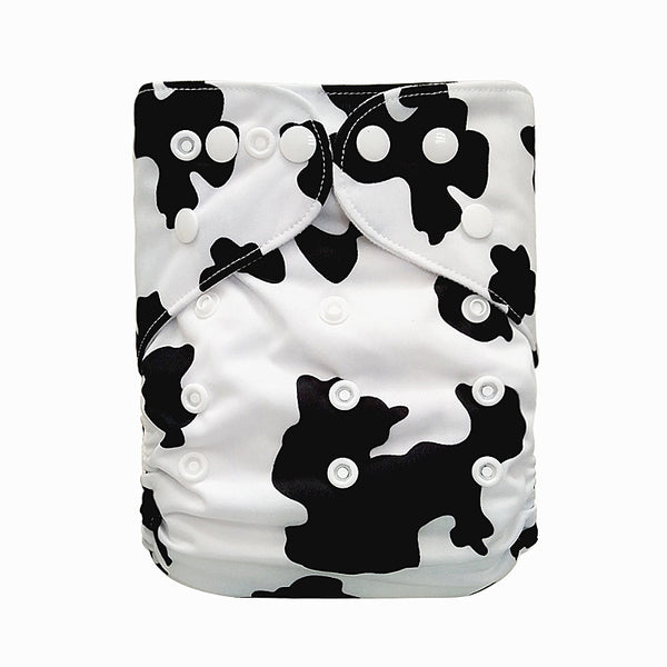 Double breasted washable diaper pants