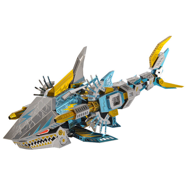 Challenging Shark Metal Puzzle assembly Toy