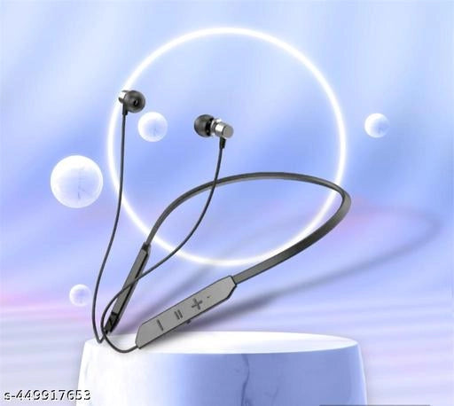 Wireless Bluetooth Neckband (Black)