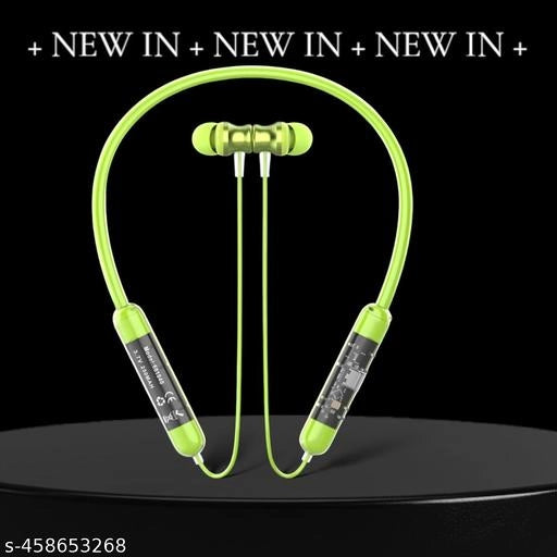 Wireless Bluetooth Neckband (Green)