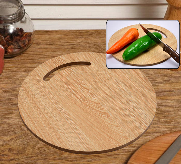 Wooden Round Chopping Board  For Chopping Fruit  Vegetable
