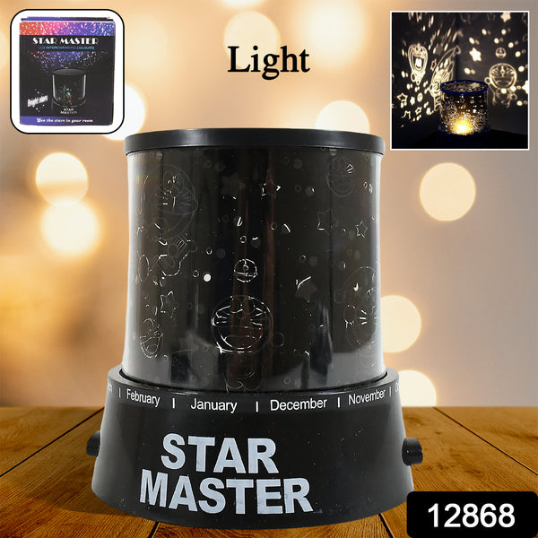 Led Projector Night Light Amazing Lamp 3 Battery Operated Lamps Rotation With The Music